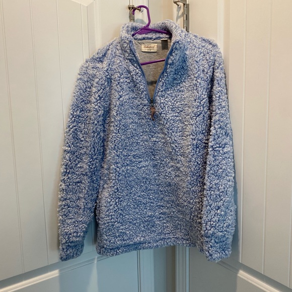Quarter zip Sherpa pullover - Picture 1 of 4